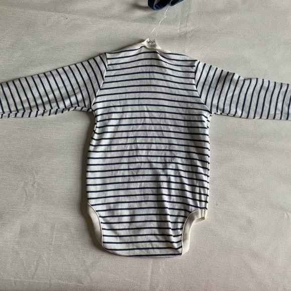 Nexbaby Blue Dinosaur Overalls for Kids two piece - Picture 4 of 7